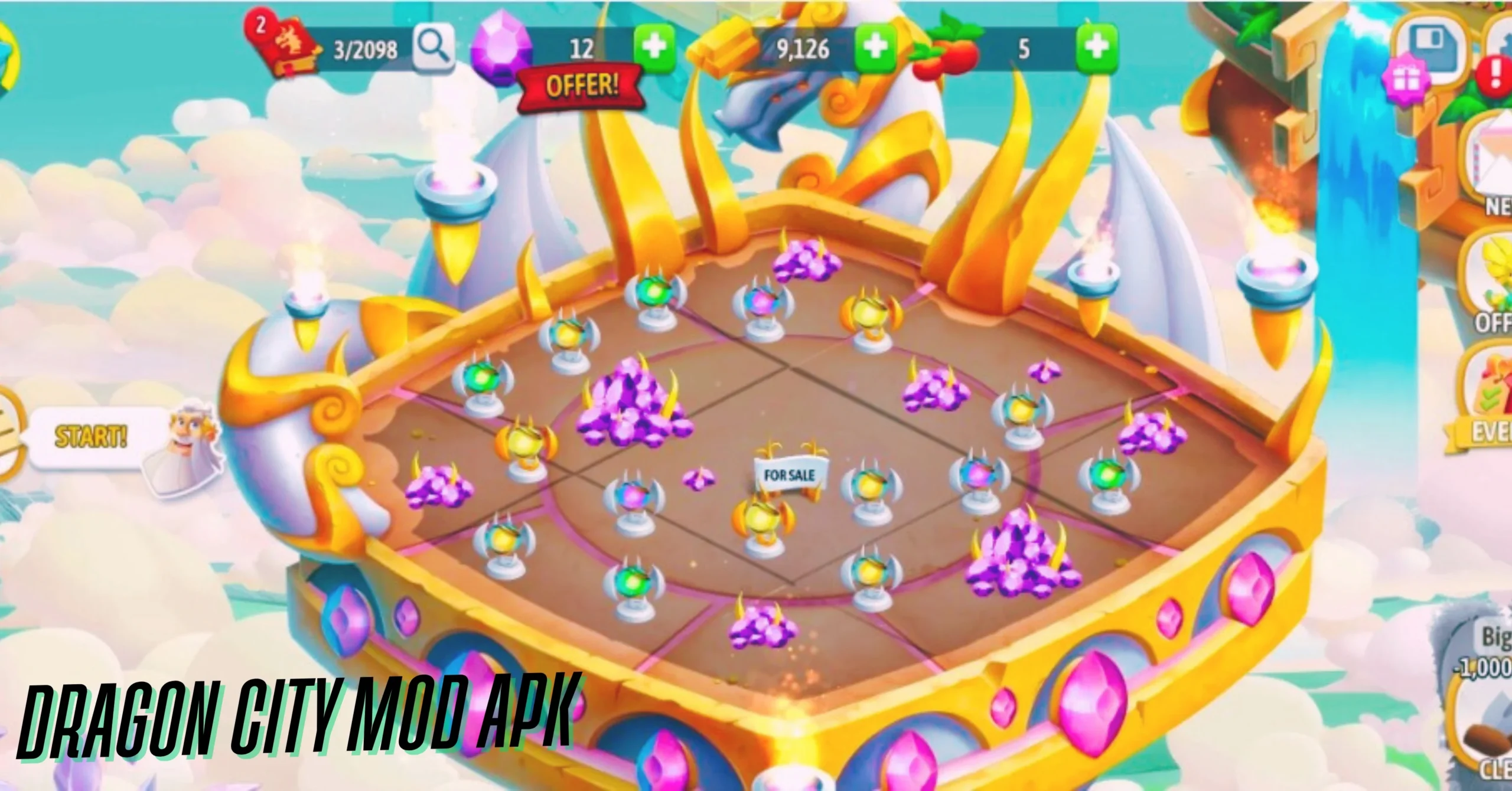 Dragon City MOD APK Unlimited Money and Gems