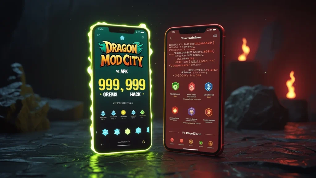 dragon city mod apk vs game guardian hack 2025