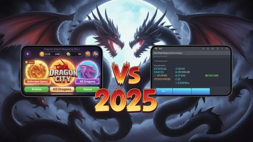 dragon city mod apk vs emulator 2025
