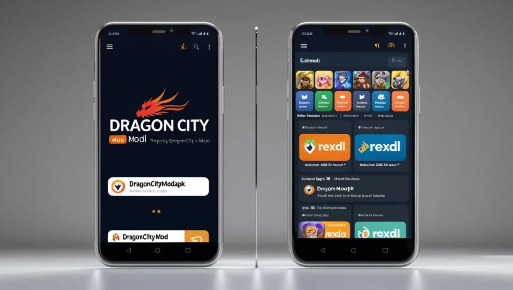 dragoncitymodapk vs rexdl 2025