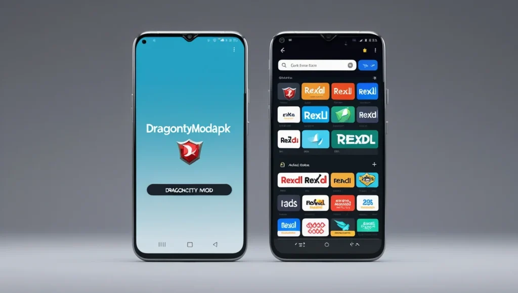 dragoncitymodapk vs rexdl 2025