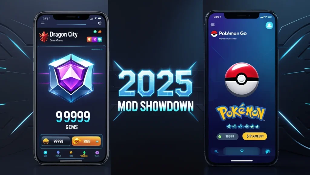 dragoncitymodapk vs pokemongomod 2025