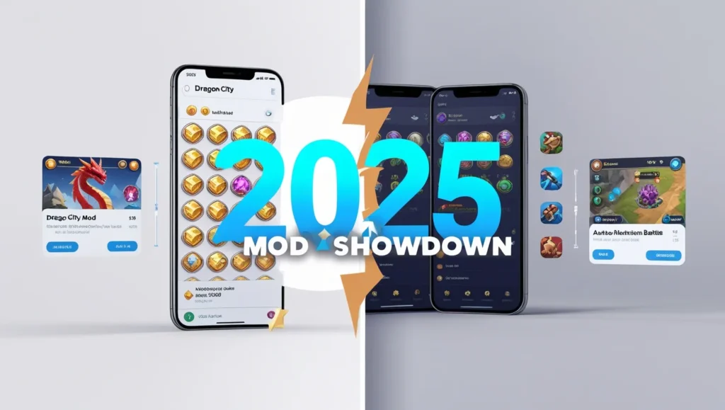 dragoncitymodapk vs monsterlegendsmod 2025